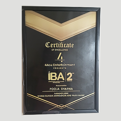 IBA Certification of Excellence